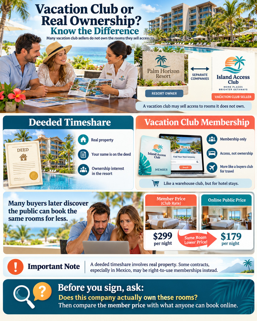 vacation club or real ownership 